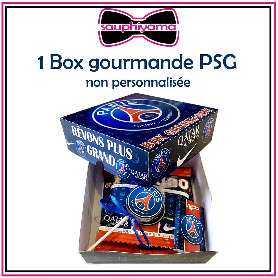 box gourmande psg coffret cadeau