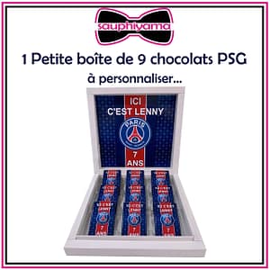petite boîte chocolats personnalisés sauphiyama