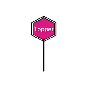 Toppers gâteaux