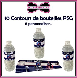 Contours de bouteilles PSG sauphiyama
