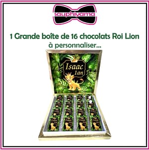 Boîte chocolats personnalisé Roi Lion sauphiyama