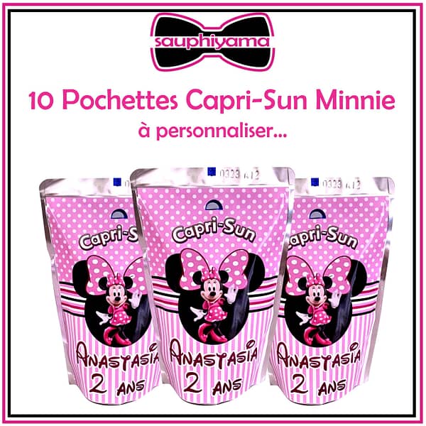 capri-sun minnie personnalisé sauphiyama