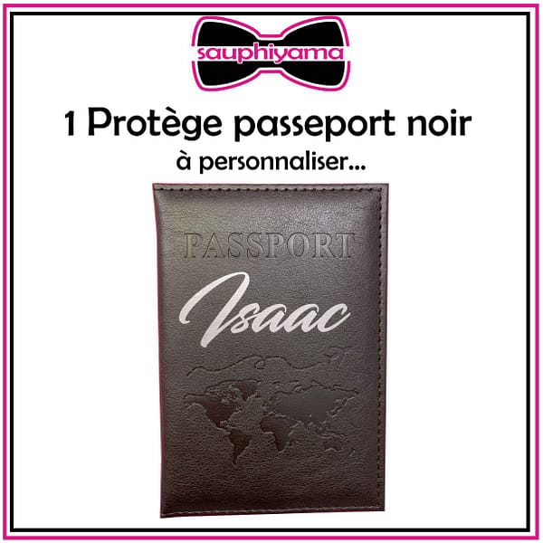 Protège passeport personnalisé