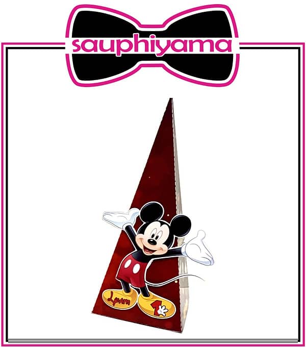 10 Boîtes cônes à bonbons Mickey à personnaliser – Image 2