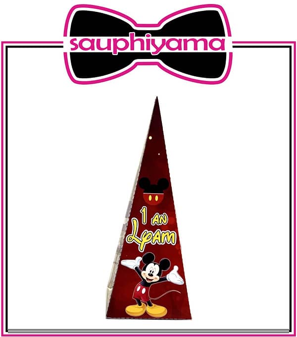 10 Boîtes cônes à bonbons Mickey à personnaliser – Image 3