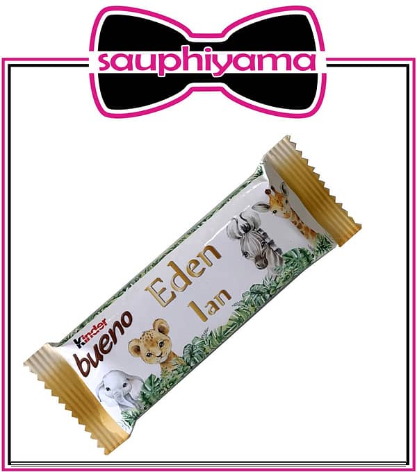Kinder bueno animaux jungle sauphiyama