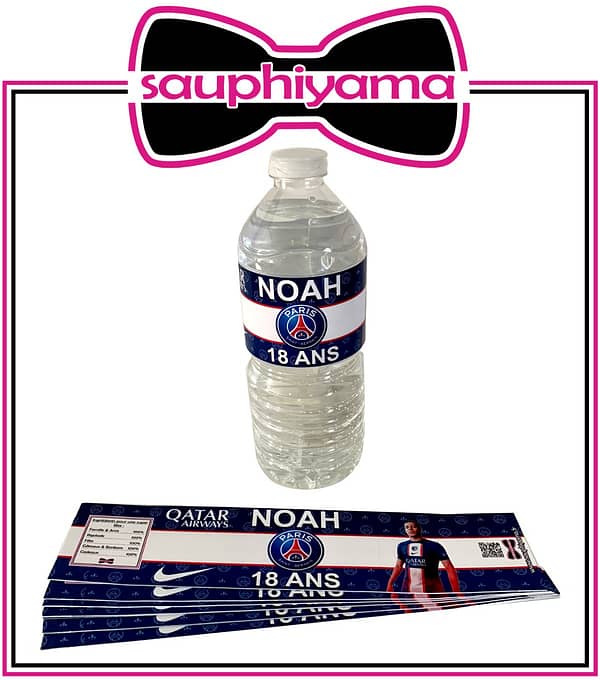 contours de bouteilles psg sauphiyama