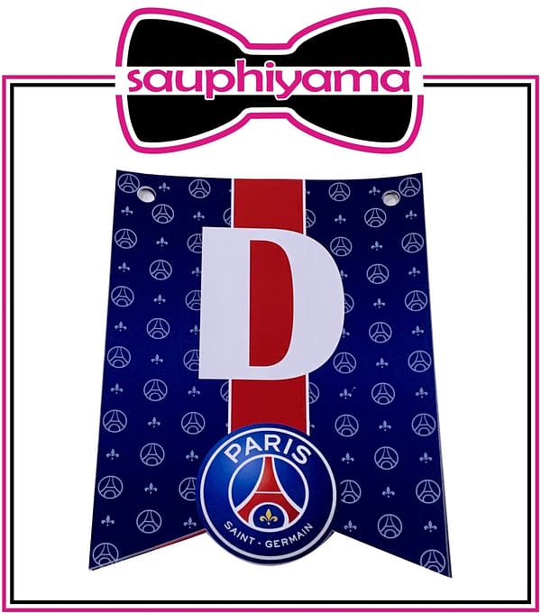 bannière psg personnalisé sauphiyama