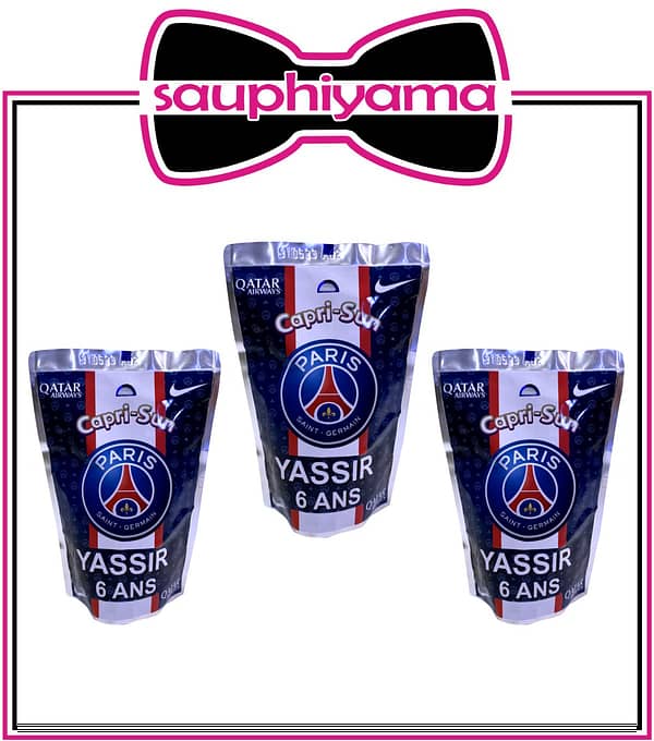 Capri-Sun PSG personnalisé sauphiyama