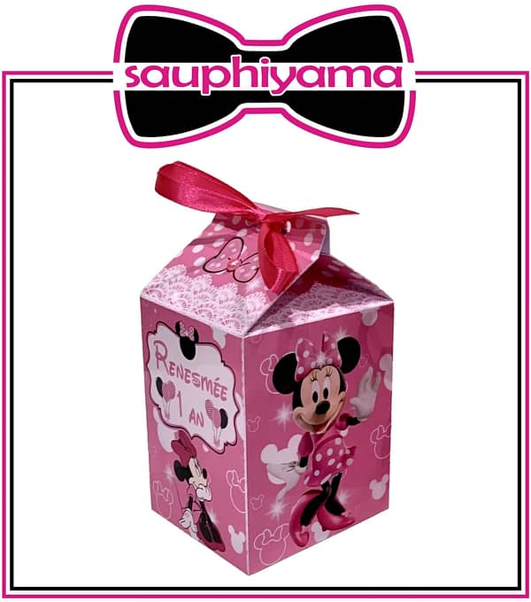 10 Boîtes cadeaux Minnie à personnaliser – Image 3