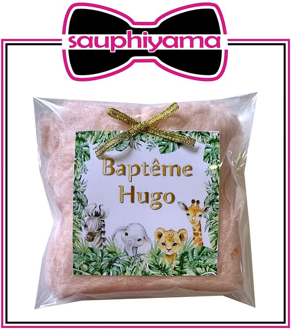 Barbe à papa Animaux Jungle personnalisé sauphiyama
