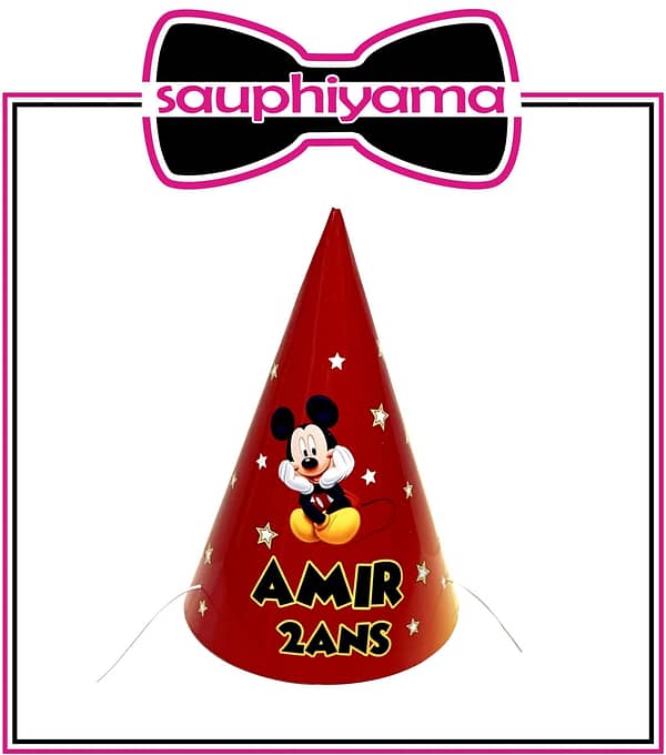 5 Chapeaux de fête Mickey à personnaliser – Image 2