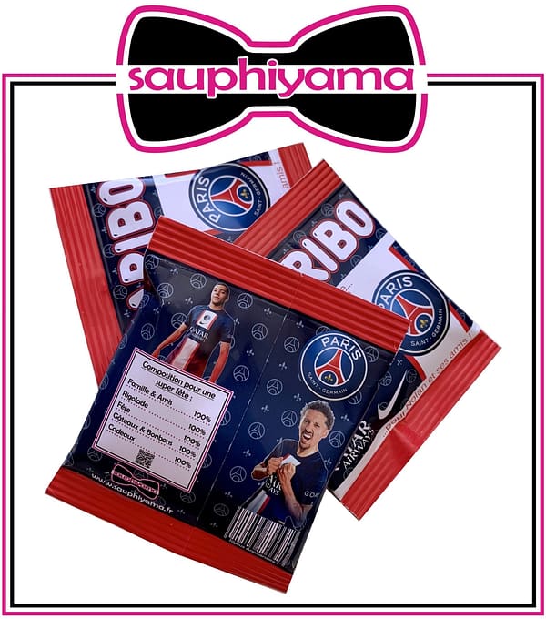 10 Sachets Haribo PSG à personnaliser – Image 4