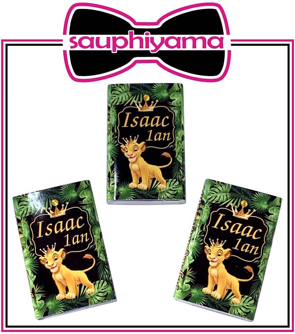 1 Grande boîte de 16 chocolats Roi Lion à personnaliser – Image 3