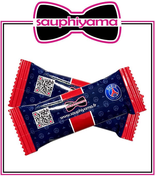 Kinder Bueno PSG personnalisé chocolat