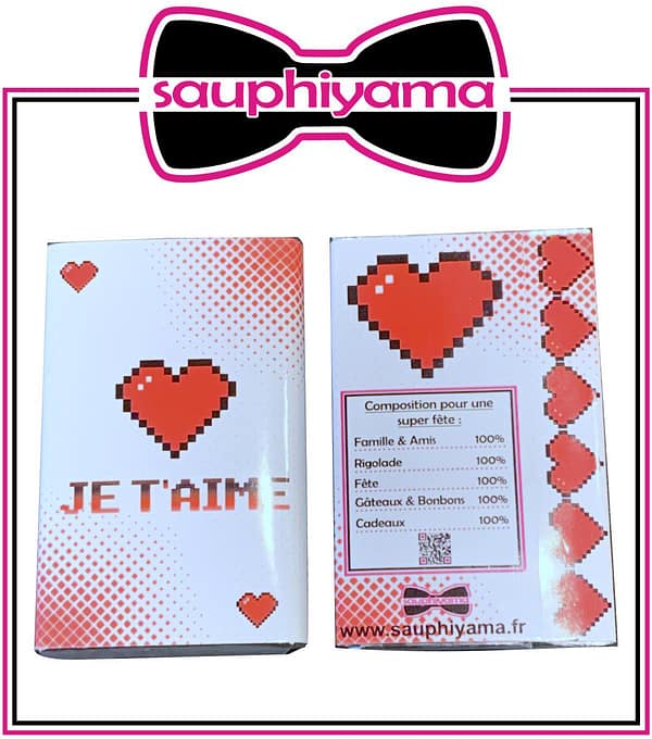 1 Coffret cadeau rouge Je t'aime – Image 10