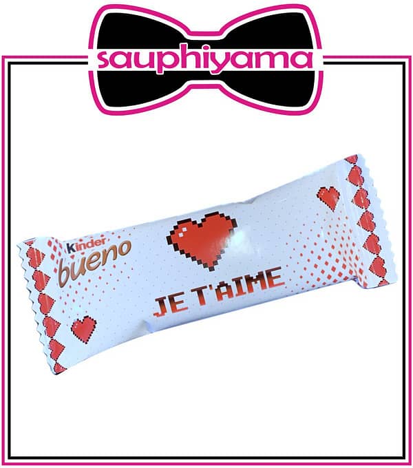 1 Coffret cadeau rouge Je t'aime – Image 8