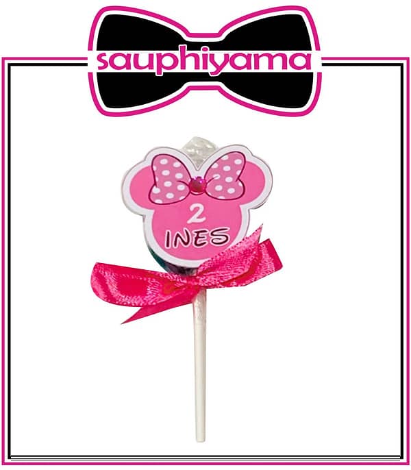 sucettes minnie personnalisé sauphiyama