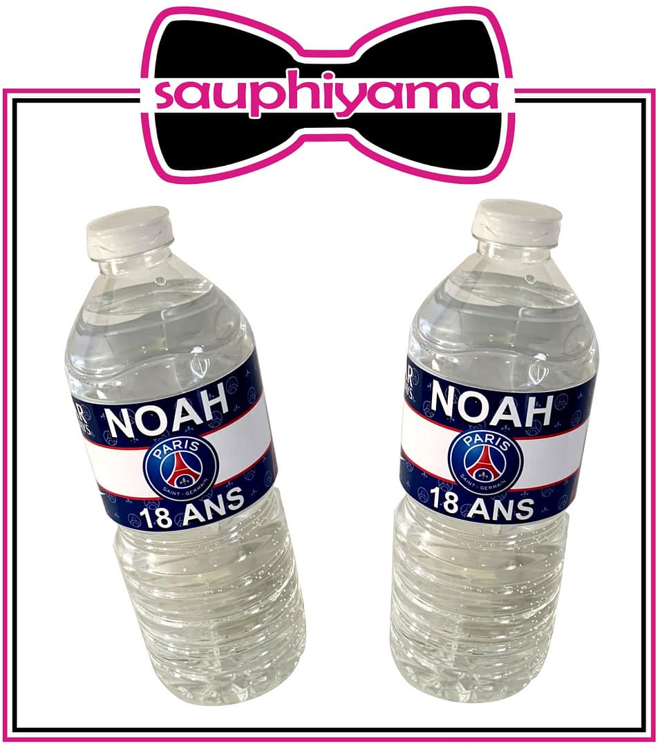 10 Contours de bouteilles PSG à personnaliser – Image 3