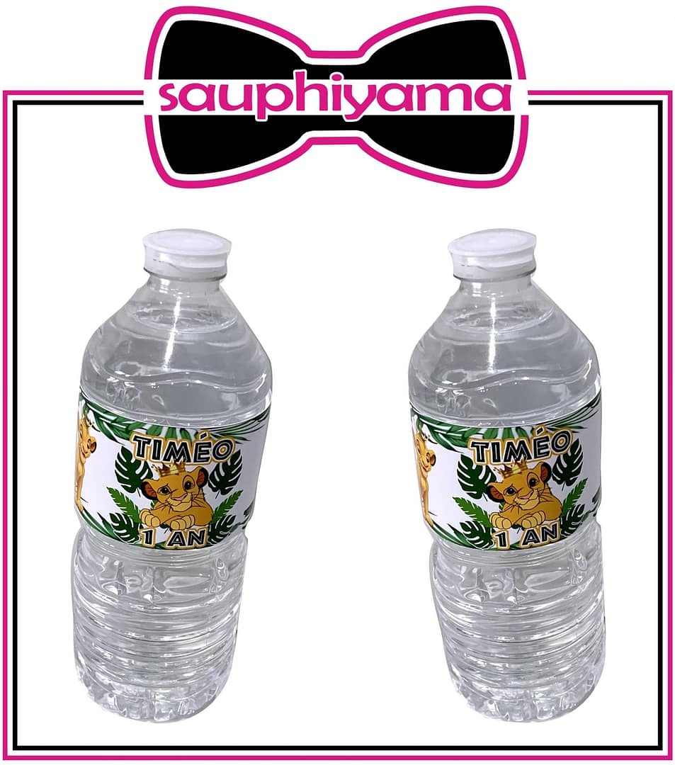 10 Contours de bouteilles le Roi Lion à personnaliser – Image 3